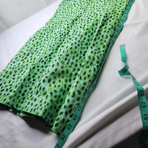 Lilly Pulitzer Green Stephanie Spotcha Shift Dress Womens Size 0 - Picture 9 of 9
